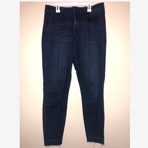 Dark Blue Skinny Jeans Stretchy